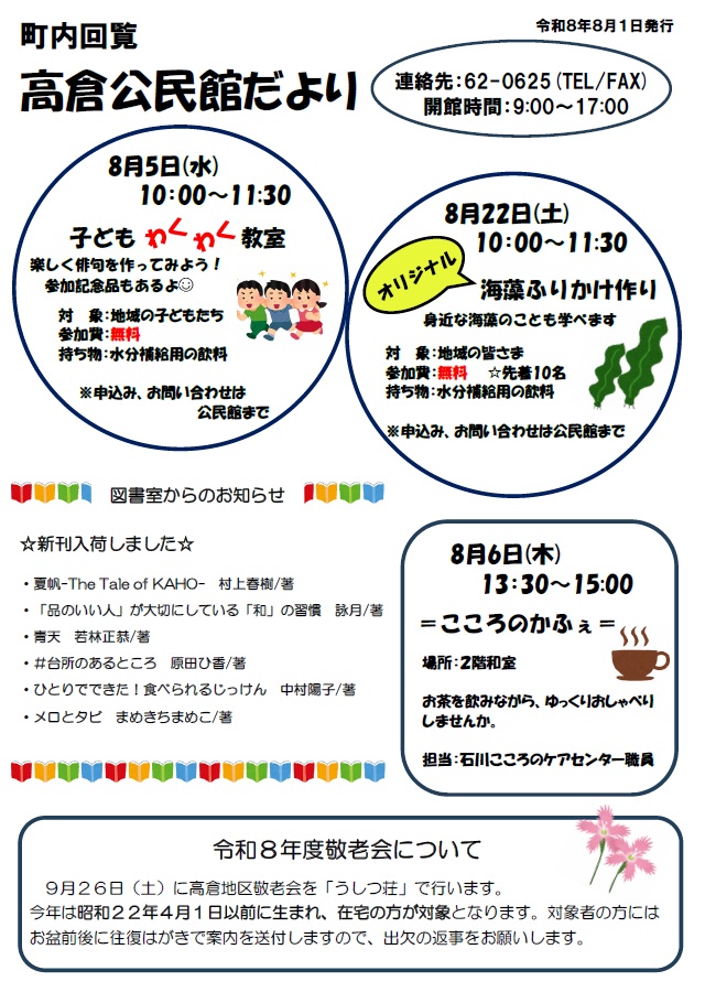 高倉公民館080801