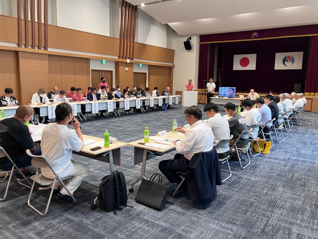 復興推進委員会のようす