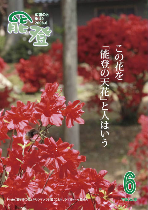広報のと6月号表紙